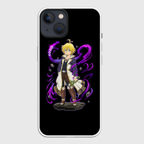 Чехол для iPhone 13 с принтом Nanatsu no Taizai фиолетовый змей в Новосибирске,  |  | deadly | meliodas | nanatsu | no | seven | sins | taizai | the | грехов | мелиодас | семь