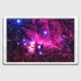 Магнит 45*70 с принтом КОСМОС в Новосибирске, Пластик | Размер: 78*52 мм; Размер печати: 70*45 | Тематика изображения на принте: galaxy | nasa | nebula | space | star | абстракция | вселенная | галактика | звезда | звезды | космический | наса | планеты