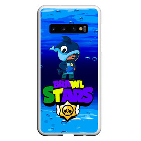 Чехол для Samsung Galaxy S10 с принтом BRAWL STARS х LEON FISH в Новосибирске, Силикон | Область печати: задняя сторона чехла, без боковых панелей | brawlstars | dinoleon | dinosaur | fish | leon | ninza | ninzaleon | roboleon | wolf | битваогней | бравлстарc | бравлстарз | волк | игра | игры | леон | мультик | оборотень | роболеон | старз