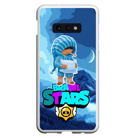 Чехол для Samsung S10E с принтом BRAWL STARS х LEON SLEEPY в Новосибирске, Силикон | Область печати: задняя сторона чехла, без боковых панелей | brawlstars | dinoleon | dinosaur | leon | ninza | ninzaleon | roboleon | sleepy | wolf | битваогней | бравлстарc | бравлстарз | волк | игра | игры | леон | мультик | оборотень | роболеон | старз