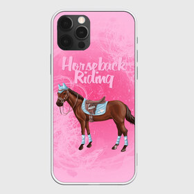 Чехол для iPhone 12 Pro Max с принтом Horseback Rading в Новосибирске, Силикон |  | Тематика изображения на принте: животные | конный спорт | конь | лошадь | наездник | спорт