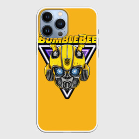 Чехол для iPhone 13 Pro Max с принтом Трансформеры Bumblebee в Новосибирске,  |  | bumblebee | transformers | автоботы | бамблби | мегатрон | оптимус прайм | роботы | трансформеры