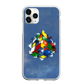 Чехол для iPhone 11 Pro матовый с принтом Кубик Рубика в Новосибирске, Силикон |  | Тематика изображения на принте: mathematica | кубик | магия. формулы | математика | наука | рубика | соберись | технарь