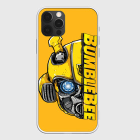 Чехол для iPhone 12 Pro Max с принтом Transformers Bumblebee в Новосибирске, Силикон |  | bumblebee | transformers | автоботы | бамблби | мегатрон | оптимус прайм | роботы | трансформеры