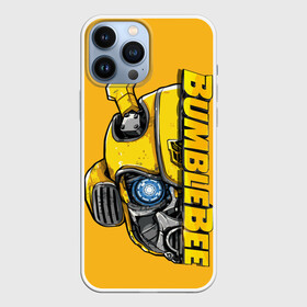 Чехол для iPhone 13 Pro Max с принтом Transformers Bumblebee в Новосибирске,  |  | bumblebee | transformers | автоботы | бамблби | мегатрон | оптимус прайм | роботы | трансформеры