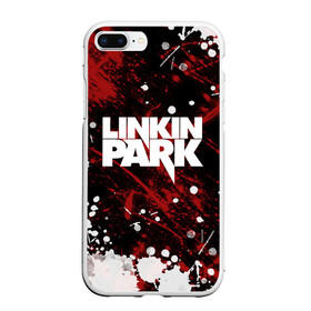 Чехол для iPhone 7Plus/8 Plus матовый с принтом Linkin Park в Новосибирске, Силикон | Область печати: задняя сторона чехла, без боковых панелей | bennington | chester | chester bennington | linkin | linkin park | music | park | rock | бенингтон | линкин | линкин парк | музыка | парк | рок | честер | честер беннингтон