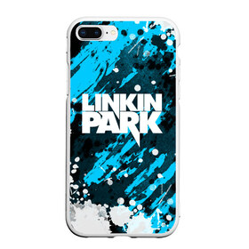 Чехол для iPhone 7Plus/8 Plus матовый с принтом Linkin Park в Новосибирске, Силикон | Область печати: задняя сторона чехла, без боковых панелей | bennington | chester | chester bennington | linkin | linkin park | music | park | rock | бенингтон | линкин | линкин парк | музыка | парк | рок | честер | честер беннингтон