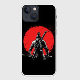 Чехол для iPhone 13 mini с принтом Sekiro: Shadows Die Twice в Новосибирске,  |  | Тематика изображения на принте: armed | death | die | game | japan | ninja | one | samurai | sekiro | shadow | shinobi | wolf | волк | игра | ниндзя | самураи | самурай | тени | тень | шиноби | япония