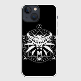 Чехол для iPhone 13 mini с принтом The Witcher в Новосибирске,  |  | andrzej | cavill | ciri | cirilla | geralt | henry | netflix | rivia | sapkowski | witcher | yennefer | анджей | ведьмак | генри | геральт | йеннифэр | кавилл | ривия | сапковский | цири | цирилла