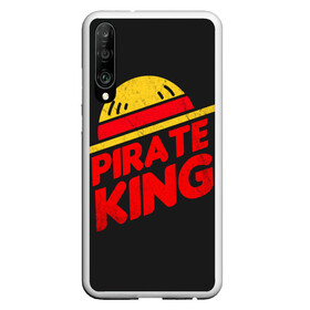 Чехол для Honor P30 с принтом One Piece Pirate King в Новосибирске, Силикон | Область печати: задняя сторона чехла, без боковых панелей | Тематика изображения на принте: anime | kaido | luffy | manga | one piece | theory | zoro | большой куш | ван | луффи | манга | манки д | мульт | пираты | пис | рыжий | сёнэн | сериал | шанкс