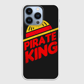 Чехол для iPhone 13 Pro с принтом One Piece Pirate King в Новосибирске,  |  | Тематика изображения на принте: anime | kaido | luffy | manga | one piece | theory | zoro | большой куш | ван | луффи | манга | манки д | мульт | пираты | пис | рыжий | сёнэн | сериал | шанкс