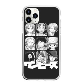 Чехол для iPhone 11 Pro матовый с принтом One Piece в Новосибирске, Силикон |  | Тематика изображения на принте: anime | kaido | luffy | manga | one piece | theory | zoro | большой куш | ван | луффи | манга | манки д | мульт | пираты | пис | рыжий | сёнэн | сериал | шанкс