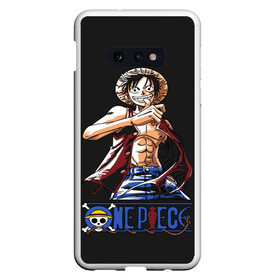 Чехол для Samsung S10E с принтом One Piece в Новосибирске, Силикон | Область печати: задняя сторона чехла, без боковых панелей | Тематика изображения на принте: anime | kaido | luffy | manga | one piece | theory | zoro | большой куш | ван | луффи | манга | манки д | мульт | пираты | пис | рыжий | сёнэн | сериал | шанкс