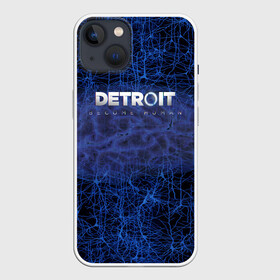 Чехол для iPhone 13 с принтом DETROIT:BECOME HUMAN в Новосибирске,  |  | action | ai | android | connor | detroit become human | game | rk 800 | rk 900 | андроиды | детектив | игра | игры | интерактивное кино | кара | коннор | логотип | маркус | роботы | фирменный стиль | экшн