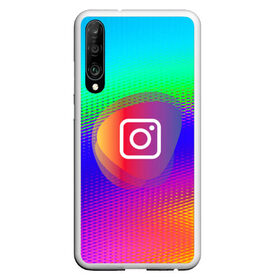 Чехол для Honor P30 с принтом INSTAGRAM в Новосибирске, Силикон | Область печати: задняя сторона чехла, без боковых панелей | insta | instagram | instagramm | social | видео | инста | инстаграм | инстаграмм | приложение | социальная сеть | фото