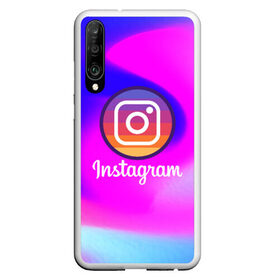 Чехол для Honor P30 с принтом INSTAGRAM в Новосибирске, Силикон | Область печати: задняя сторона чехла, без боковых панелей | insta | instagram | instagramm | social | видео | инста | инстаграм | инстаграмм | приложение | социальная сеть | фото