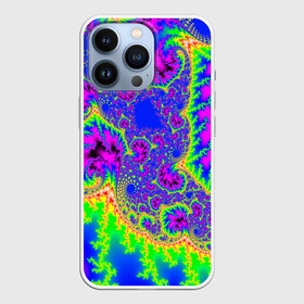 Чехол для iPhone 13 Pro с принтом NEONACID в Новосибирске,  |  | Тематика изображения на принте: abstract | abstraction | texture | абстракция | геометрия | иллюзия | обман зрения | оптический узор | текстура