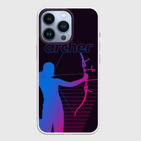 Чехол для iPhone 13 Pro с принтом Archer в Новосибирске,  |  | archer | archery | bow | bow hunter | bowhunter | лук | лучник | стрельба из лука