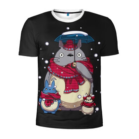 Мужская футболка 3D спортивная с принтом My Neighbor Totoro зонт от снега в Новосибирске, 100% полиэстер с улучшенными характеристиками | приталенный силуэт, круглая горловина, широкие плечи, сужается к линии бедра | Тематика изображения на принте: anime | hayao miyazaki | japanese | meme | miyazaki | piano | studio ghibli | tokyo | totoro | гибли | котобус | мой | сосед | сусуватари | тонари | тоторо | хаяо миядзаки