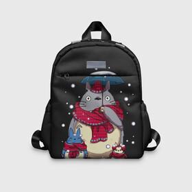 Детский рюкзак 3D с принтом My Neighbor Totoro зонт от снега в Новосибирске, 100% полиэстер | лямки с регулируемой длиной, сверху петелька, чтобы рюкзак можно было повесить на вешалку. Основное отделение закрывается на молнию, как и внешний карман. Внутри дополнительный карман. По бокам два дополнительных кармашка | Тематика изображения на принте: anime | hayao miyazaki | japanese | meme | miyazaki | piano | studio ghibli | tokyo | totoro | гибли | котобус | мой | сосед | сусуватари | тонари | тоторо | хаяо миядзаки