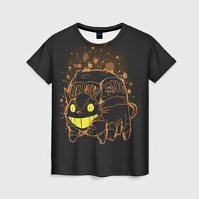 Женская футболка 3D с принтом My Neighbor Totoro оранжевый кот в Новосибирске, 100% полиэфир ( синтетическое хлопкоподобное полотно) | прямой крой, круглый вырез горловины, длина до линии бедер | Тематика изображения на принте: anime | hayao miyazaki | japanese | meme | miyazaki | piano | studio ghibli | tokyo | totoro | гибли | котобус | мой | сосед | сусуватари | тонари | тоторо | хаяо миядзаки