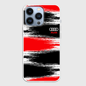 Чехол для iPhone 13 Pro с принтом AUDI в Новосибирске,  |  | audi | auto | avto | car | race | авто | автоспорт | ауди | гонки | марка | машина | тачка | трасса