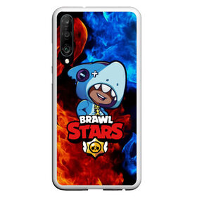 Чехол для Honor P30 с принтом Brawl Stars LEON SHARK в Новосибирске, Силикон | Область печати: задняя сторона чехла, без боковых панелей | 8 bit | 8 бит | brawl | brawl stars | crow | leon | shark | stars | акула | бравл | бравл старс | браво старс | игра | компьютерная | кров | леон | леон акула | онлайн | старс | шарк