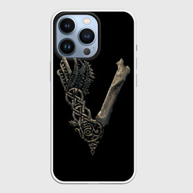 Чехол для iPhone 13 Pro с принтом Vikings (bones logo) в Новосибирске,  |  | bones | good | skull | viking | vikings | бог | викинг | викинги | кости | скандинавы | череп | язычник