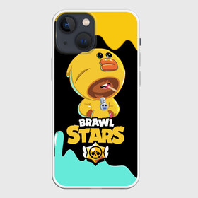 Чехол для iPhone 13 mini с принтом BRAWL STARS SALLY LEON. в Новосибирске,  |  | bib | brawl stars | bull | colt | crow | leon | leon shark | moba | sally leon | shark | акула | берли | биби | бравл старс | ворон | жанр | игра | кольт | леон | леон акула | нита | спайк | шелли