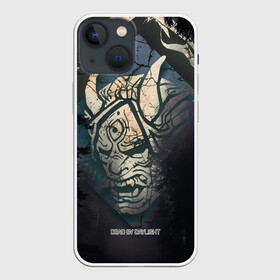 Чехол для iPhone 13 mini с принтом DBD   monster from forest в Новосибирске,  |  | daylight | dead | game | horror | logo | survival | игра | лес | лого | хоррор