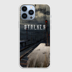 Чехол для iPhone 13 Pro Max с принтом НОВЫЙ СТАЛКЕР в Новосибирске,  |  | metro | s.t.a.l.k.e.r. | stalker | зов припяти | игра | метро | мутант | пейзаж | припять | радиация | сталкер | сталкер 2 | чернобыль