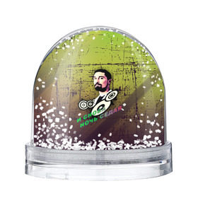 Снежный шар с принтом Дима Билан в Новосибирске, Пластик | Изображение внутри шара печатается на глянцевой фотобумаге с двух сторон | music | билан | дима | звезды | музыка | ночь | седая