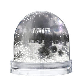 Снежный шар с принтом ESCAPE FROM TARKOV в Новосибирске, Пластик | Изображение внутри шара печатается на глянцевой фотобумаге с двух сторон | escape from tarkov | game | игры | побег из таркова | тарков | шутер