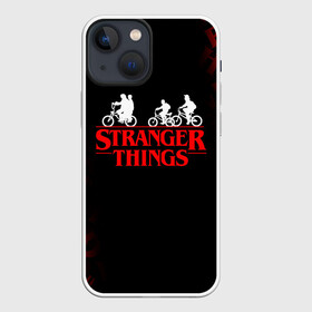 Чехол для iPhone 13 mini с принтом STRANGER THINGS в Новосибирске,  |  | 11 | stranger things | одди | одиннадцатая | очень странные дела | сериалы