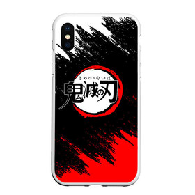 Чехол для iPhone XS Max матовый с принтом DEMON SLAYER KIMETSU NO YAIBA КЛИНОК РАССЕКАЮЩИЙ ДЕМОНОВ в Новосибирске, Силикон | Область печати: задняя сторона чехла, без боковых панелей | demon slayer | kimetsu no yaiba | nezuko | shinobu | slayer | tanjiro | zenitsu | гию томиока | зенитсу | зенитцу | иноске хашибира | клинок рассекающий демонов | незуко | танджиро | шинобу кочо