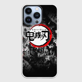 Чехол для iPhone 13 Pro с принтом Japanese hierogliphes Demon Slayer в Новосибирске,  |  | Тематика изображения на принте: demon slayer | demon slayer: kimetsu no yaiba | kimetsu | kimetsu no yaiba | nezuko | slayer | tanjiro | клинок рассекающий демонов | незуко | танджиро | шинобу кочо