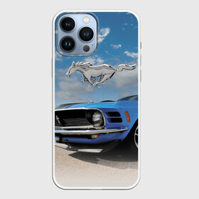 Чехол для iPhone 13 Pro Max с принтом Mustang в Новосибирске,  |  | car | hoofs | horse | jump | mane | motorsport | mustang | power | race | sky | tail | usa | автомобиль | автоспорт | гонка | грива | копыта | лошадь | мощь | мустанг | небо | облака | скачка | сша | хвост