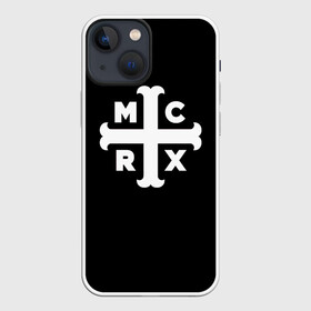 Чехол для iPhone 13 mini с принтом My chemical romance в Новосибирске,  |  | mcr | music | my chemical romance | rock | группа | логотип | мой химический роман | музыка | рок | символика