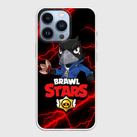 Чехол для iPhone 13 Pro с принтом BRAWL STARS CROW в Новосибирске,  |  | brawl stars | crow | leon | leon shark | sally leon | shark | stars | акула | берли | ворон | леон | леон акула | спайк | эль примо