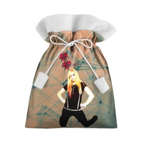 Подарочный 3D мешок с принтом Avril Lavigne в Новосибирске, 100% полиэстер | Размер: 29*39 см | avril lavigne | аврил лавин | блондиника | музыка | рок