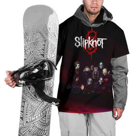 Накидка на куртку 3D с принтом Slipknot в Новосибирске, 100% полиэстер |  | slipknot | металл | музыка | рок | слипкнот