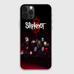 Чехол для iPhone 12 Pro с принтом Slipknot в Новосибирске, силикон | область печати: задняя сторона чехла, без боковых панелей | slipknot | металл | музыка | рок | слипкнот