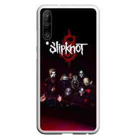 Чехол для Honor P30 с принтом Slipknot в Новосибирске, Силикон | Область печати: задняя сторона чехла, без боковых панелей | slipknot | металл | музыка | рок | слипкнот