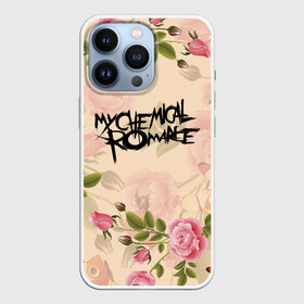 Чехол для iPhone 13 Pro с принтом My Chemical Romance в Новосибирске,  |  | Тематика изображения на принте: music | my chemical romance | rock | боб брайар | джеймс дьюис | джерард уэи | майки уэи | музыка | рок | рэй торо | фрэнк айеро