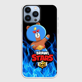 Чехол для iPhone 13 Pro Max с принтом BRAWL STARS EL BROWN. в Новосибирске,  |  | Тематика изображения на принте: bib | brawl stars | colt | crow | el brown | leon | leon shark | max | moba | sally leon | shark | акула | берли | биби | бравл старс | браун | ворон | жанр | игра | кольт | леон | леон акула | макс | нита | шелли