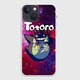 Чехол для iPhone 13 mini с принтом Totoro в Новосибирске,  |  | japan | my neighbor totoro | neighbor totoro | totoro | мой сосед тоторо | сосед тоторо | тоторо | япония