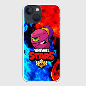 Чехол для iPhone 13 mini с принтом BRAWL STARS TARA в Новосибирске,  |  | bibi | brawl stars | brock | bull | crow | dinomike | el primo | leon | mobile game | nita | poko | ricochet | stars | tara | бравл старс | ворон | леон | мобильные игры