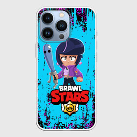 Чехол для iPhone 13 Pro с принтом BRAWL STARS BIBI. в Новосибирске,  |  | bib | brawl stars | colt | crow | el brown | leon | leon shark | max | moba | sally leon | shark | акула | берли | биби | бравл старс | браун | ворон | жанр | игра | кольт | леон | леон акула | макс | нита | шелли