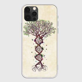 Чехол для iPhone 12 Pro Max с принтом Дерево жизни в Новосибирске, Силикон |  | бабочки | ветви | ветки | дерево | днк | жизнь | корни | крона | птички