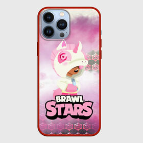 Чехол для iPhone 13 Pro Max с принтом Leon Unicorn Brawl Stars в Новосибирске,  |  | brawl | brawl st | brawl stars | colt | game | leon | mobo | poco | shelly | stars | unicorn | бравл | динамайк | единорог | игра | игры | кольт | леон | лого | мобильные игры | надпись | поко | старс | шелли